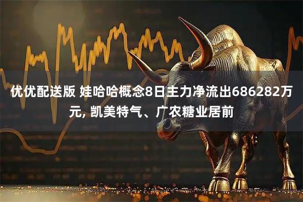 优优配送版 娃哈哈概念8日主力净流出686282万元, 凯美特气、广农糖业居前