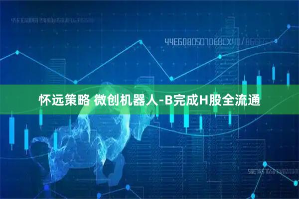 怀远策略 微创机器人-B完成H股全流通